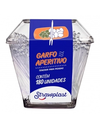 ESPETO (GARFO) PARA APERITIVOS (GSC-533) C/180 - STRAW [365]