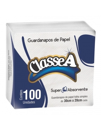 GUARDANAPO 30X28 CREPADO C/3000 - CLASSE A