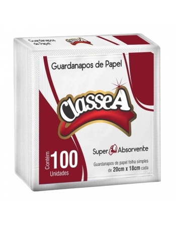 GUARDANAPO 20X18 CREPADO C/5000 - CLASSE A