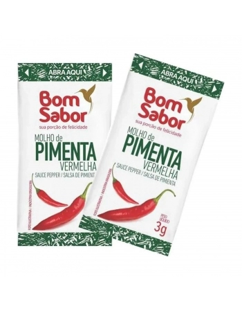 Sachet Pimenta Líquida 3mL - BOM SABOR