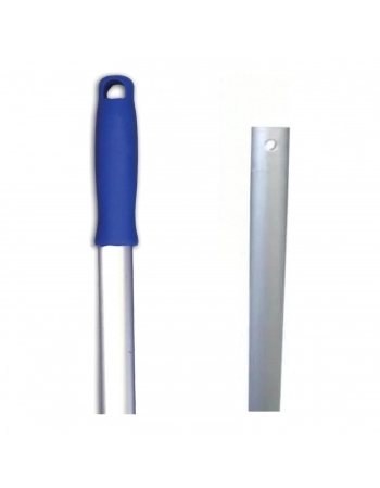 CABO DE ALUMINIO 1,40MTS X 22MM ESTRIADO S/ROSCA AZUL - BRALIMPIA