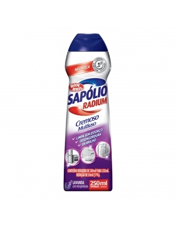 SAPOLIO RADIUM CREMOSO 250 ML - LAVANDA