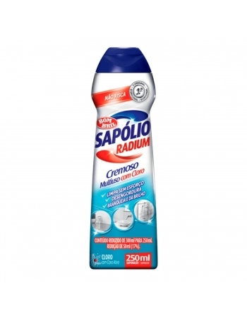 SAPOLIO CREMOSO 250 ML BOMBRIL - CLORO