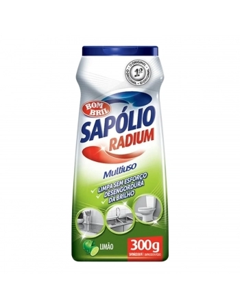 SAPOLIO RADIUM 300G UND LIMAO - (EM PÓ)