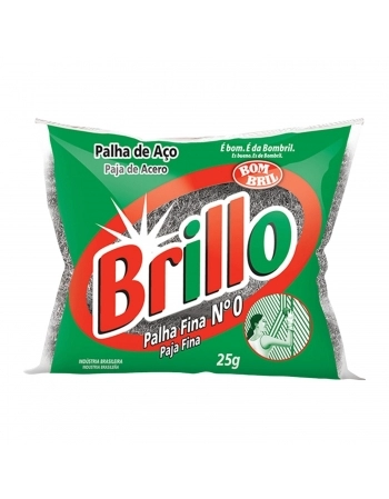 Palha de Aço Nº0 - BRILLO