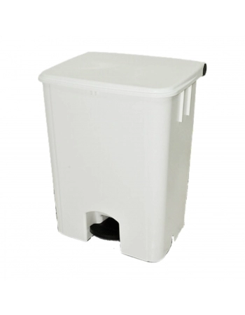 COLETOR DE PEDAL 80LTS - BRANCO