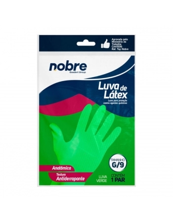 LUVA MULTIUSO VERDE G - NOBRE - CA 41506