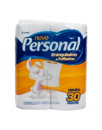 PAPEL HIG. PERSONAL NEUTRO F. SIMPLES C/4 ROLOS