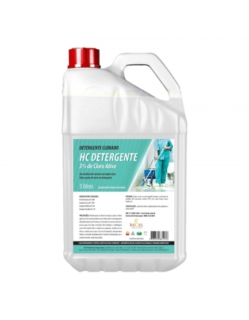 RIC- HC DETERGENTE CLORADO 5LT - RICCEL