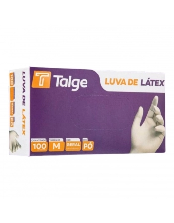 LUVA (LATEX) MEDIA - COM TALCO (TALGE)