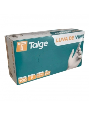 LUVA SILICONE (VINIL) SEM TALCO - PEQUENA (TALGE)