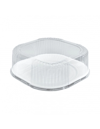 Embalagem para Torta Funda com Tampa Transparente (MP-17-F) - MEIWA