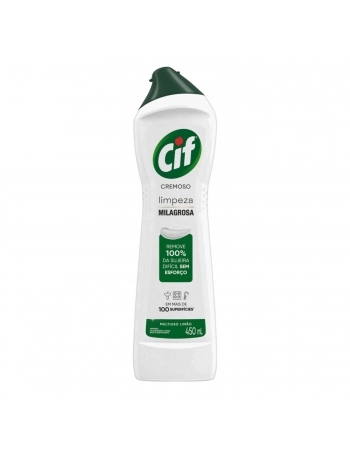 DESENGORDURANTE CIF CREMOSO LIMAO 450ML