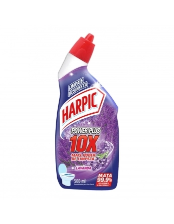 DESINFETANTE HARPIC POWER PLUS LAVANDA - 500ML